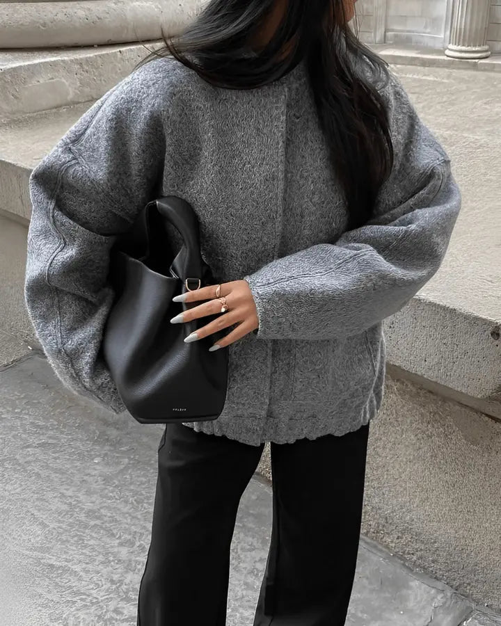 Aleida | Women's Textured Boucle Jacket