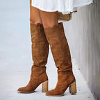 Emmaleigh | Women's Bohemian Western Block Heel Boots