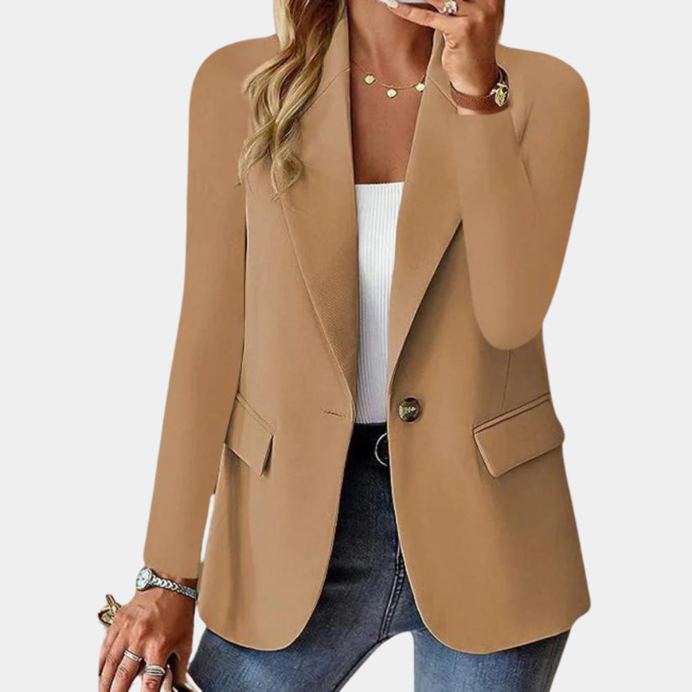 Danya | Women's Tailored Single-Button Blazer