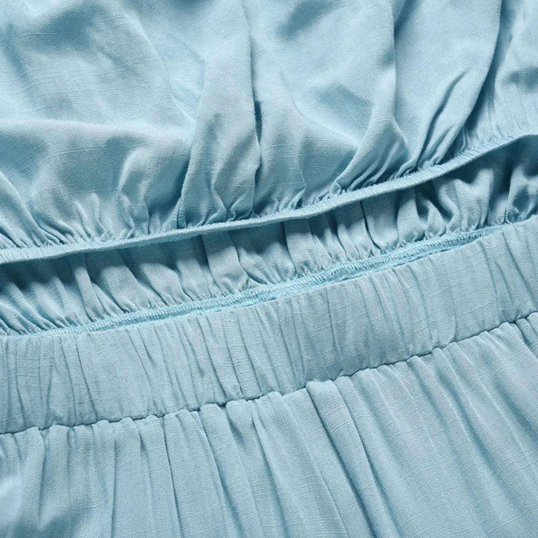 Mattea | Elegant Strapless Wide-Leg Jumpsuit for Women