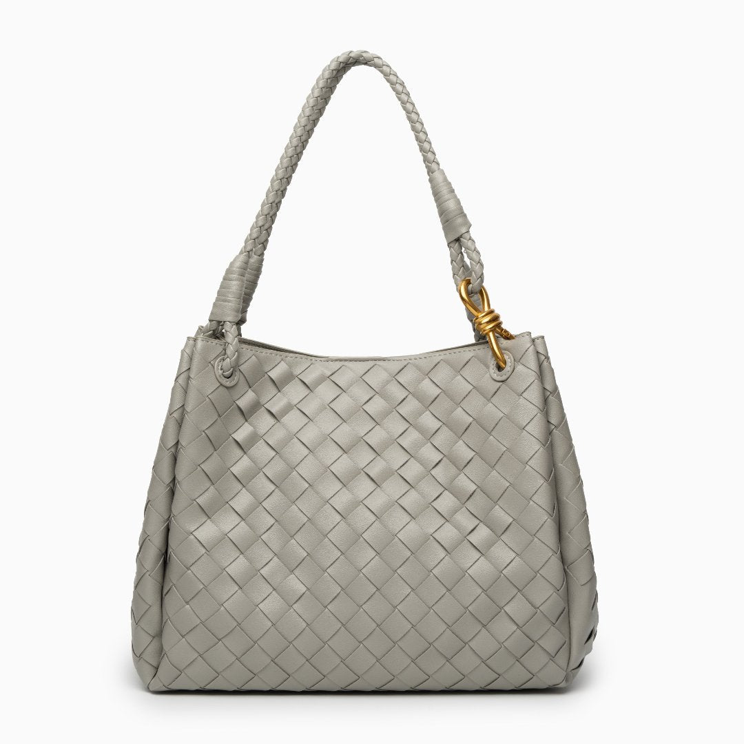 Gabrielle | Elegant Woven Leather Handbag for Women
