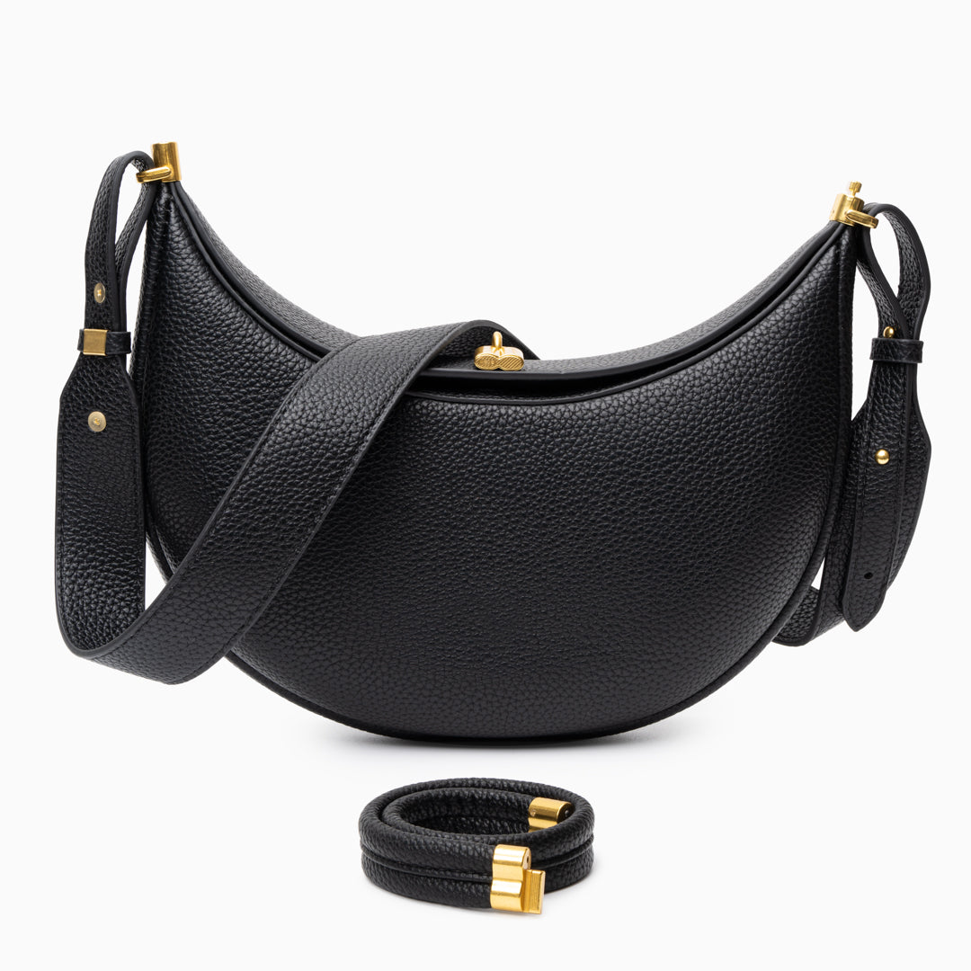 Lea | Women's Textured Leather Shoulder Bag