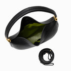 Lea | Women's Textured Leather Shoulder Bag