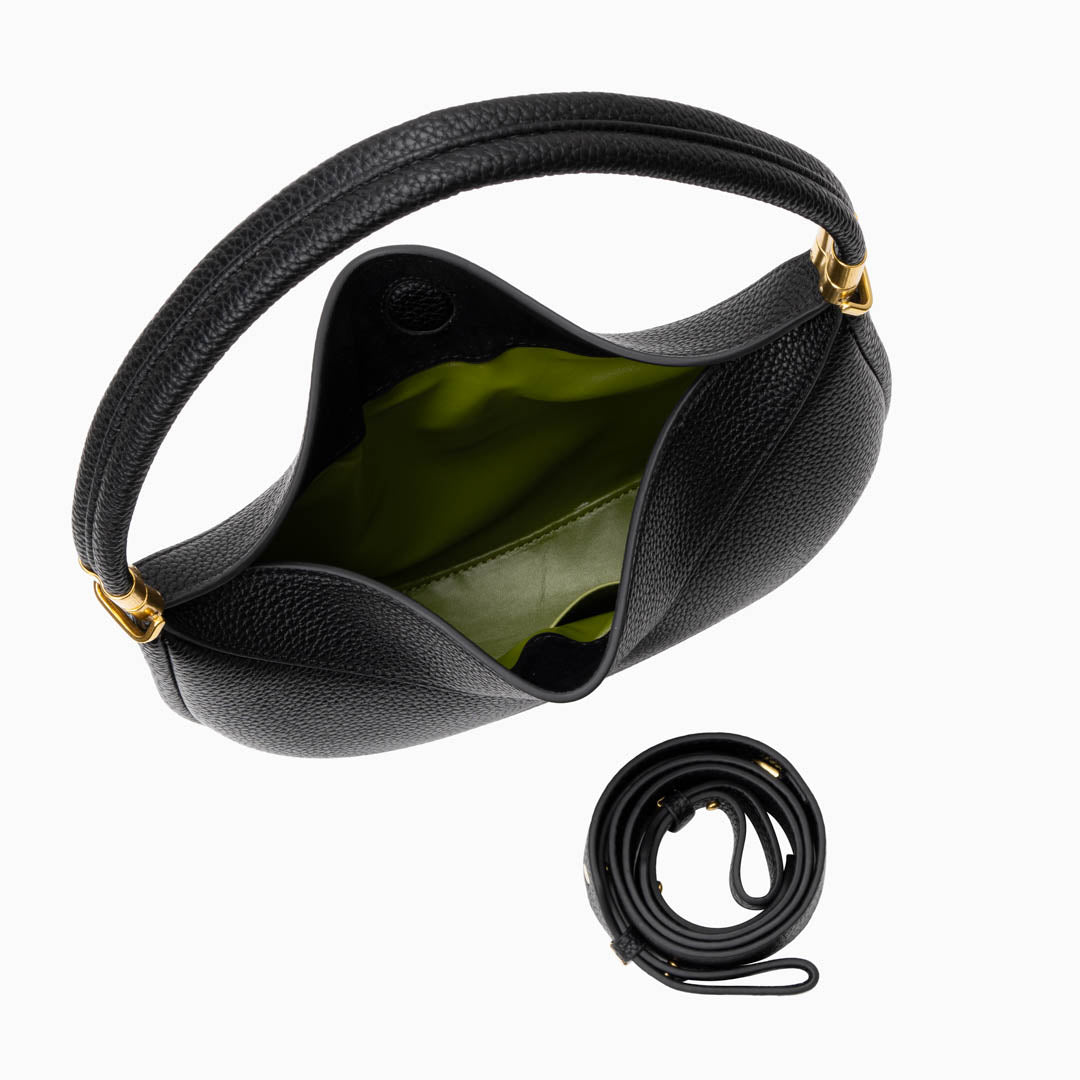 Lea | Women's Textured Leather Shoulder Bag