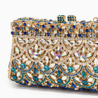 Krishna | Opulent Women's Crystal Clutch Bag for Evening