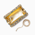 Krishna | Opulent Women's Crystal Clutch Bag for Evening