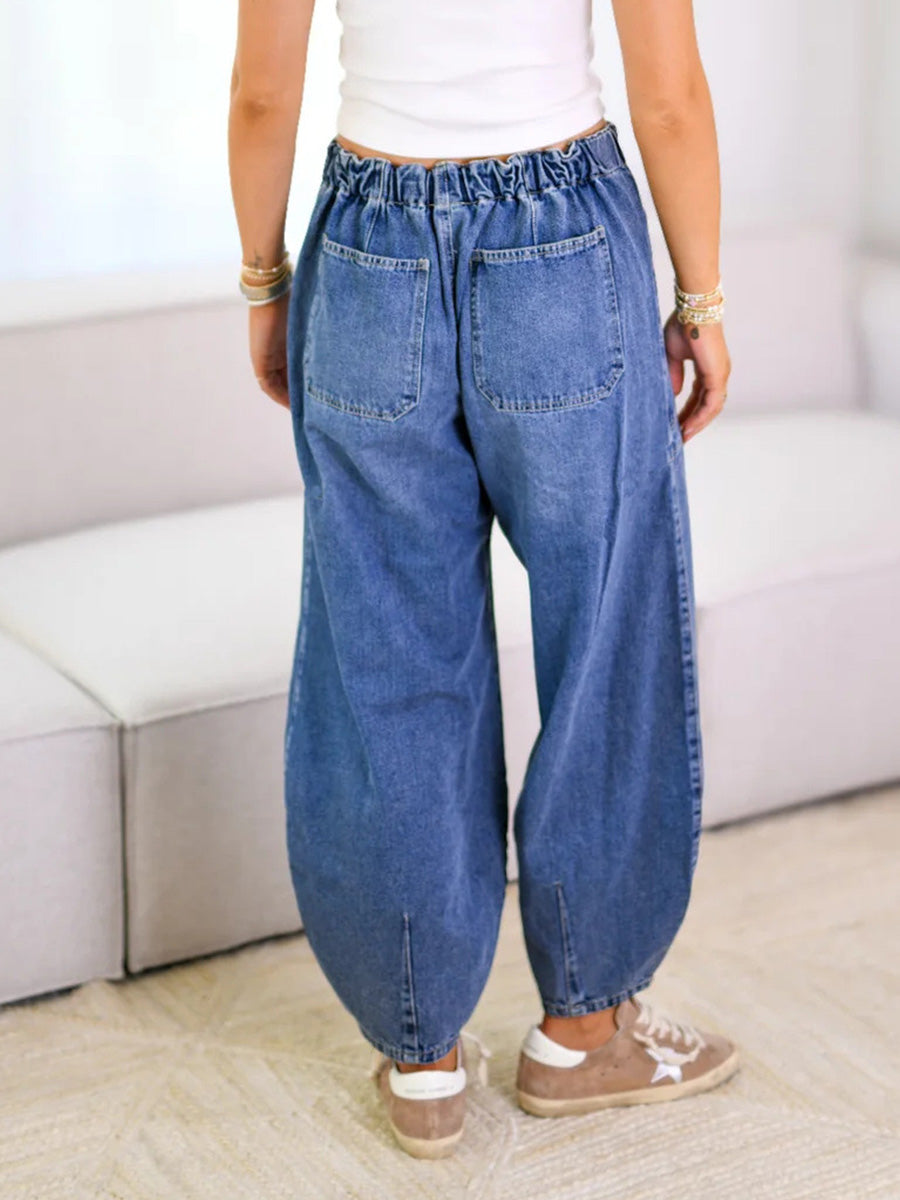 Itzel Relaxed Fit Balloon Jeans | Comfortable Women's Denim