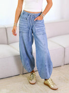 Itzel Relaxed Fit Balloon Jeans | Comfortable Women's Denim