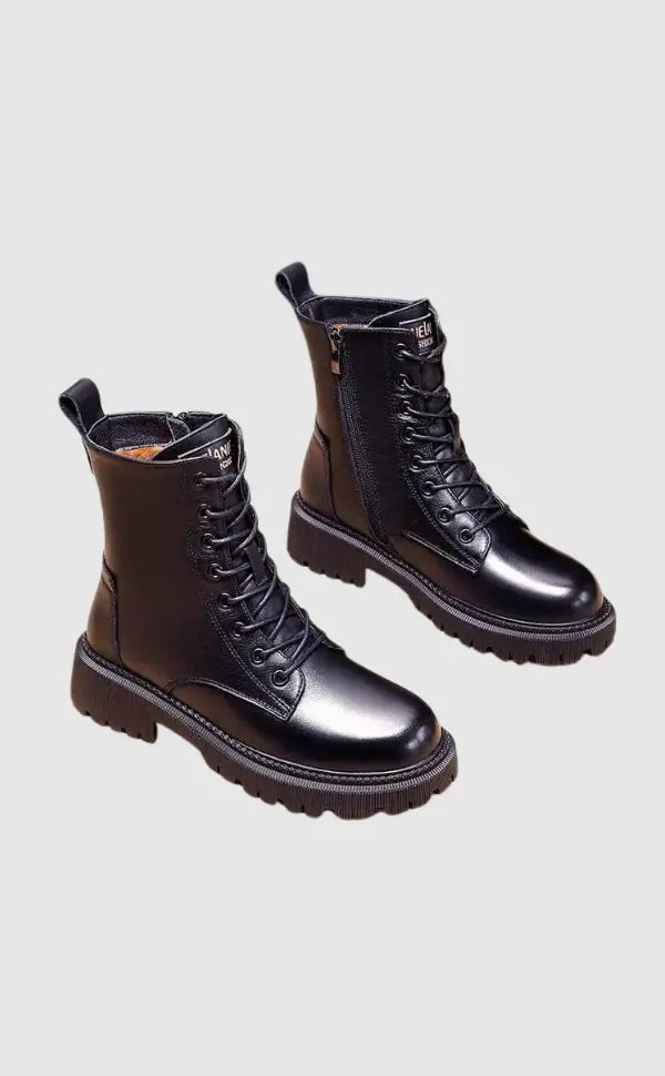 Laci Edgy Combat Boots | Stylish & Durable for Women