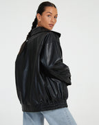 Amiracle | Young Adults Faux Leather Jacket