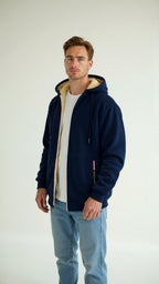Eleazar | Men's Sherpa-Lined Hoodie Jacket