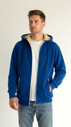 Eleazar | Men's Sherpa-Lined Hoodie Jacket
