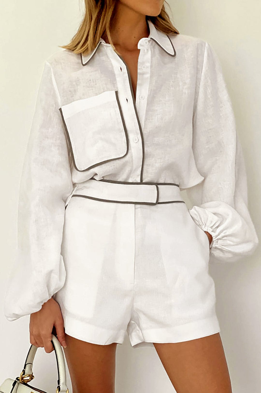 Fatimah | Women's Co-ord Set (Shirt and Shorts)