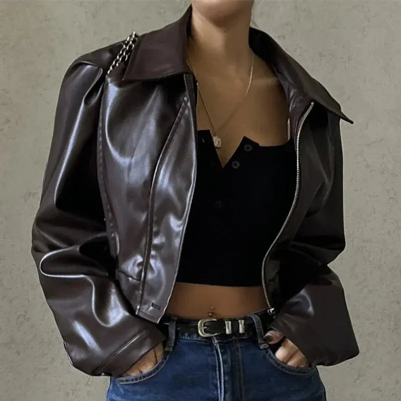 Camryn | Women's Faux Leather Jacket