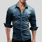 Larence | Men's Casual Denim Shirt