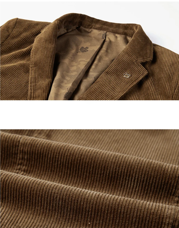 Montgomery | Classic Men's Corduroy Blazer for Effortless Style