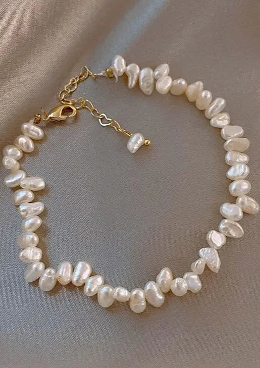 Maisha Pearl Bracelet | Elegant Freshwater Pearl Jewelry for Women