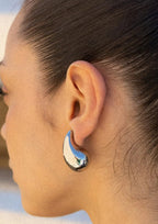 Kenadee Teardrop Earrings | Elegant Silver for Women