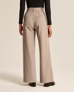 Jaelyn | Women's High-Waisted Wide-Leg Trousers