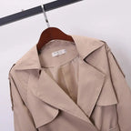 Samia Classic Double-breasted Women's Trench Coat