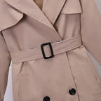 Samia Classic Double-breasted Women's Trench Coat