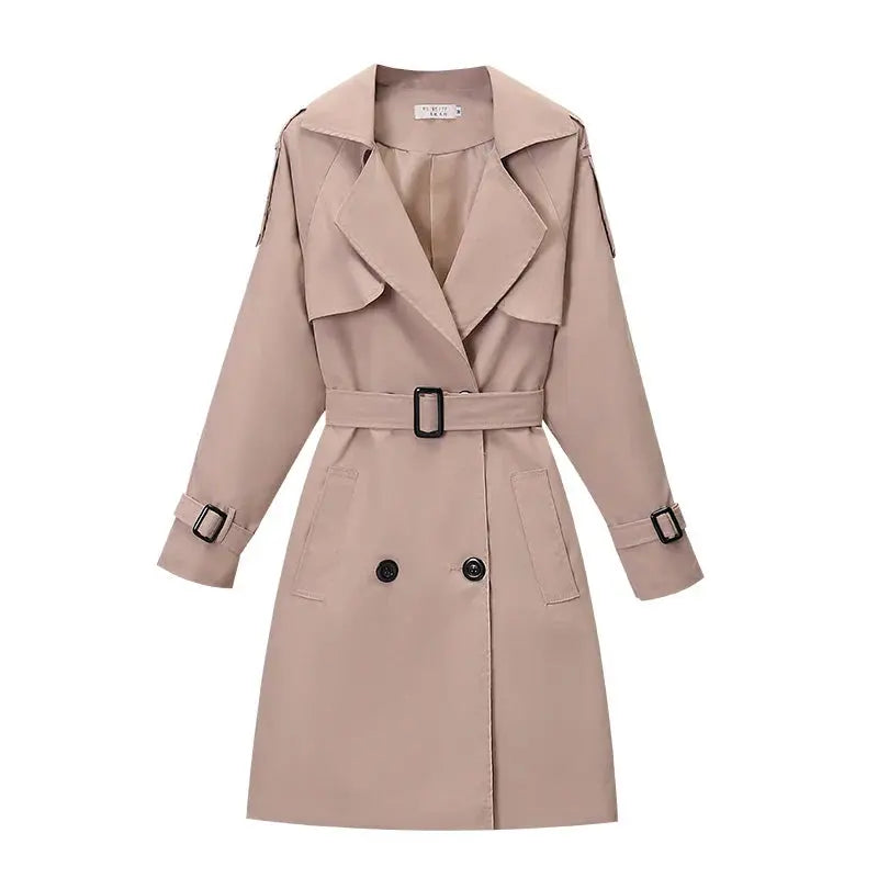 Samia Classic Double-breasted Women's Trench Coat