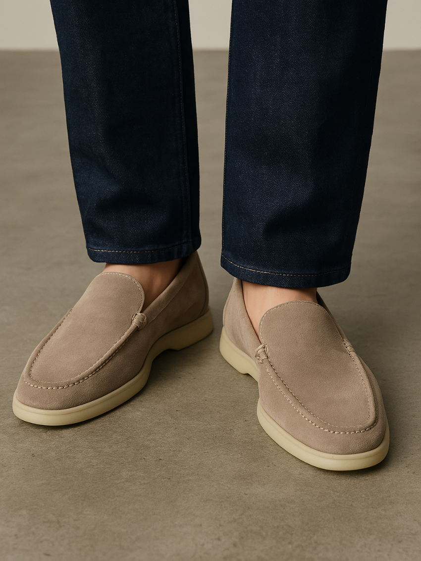 Ellsworth Suede Loafers | Premium Comfort for Men