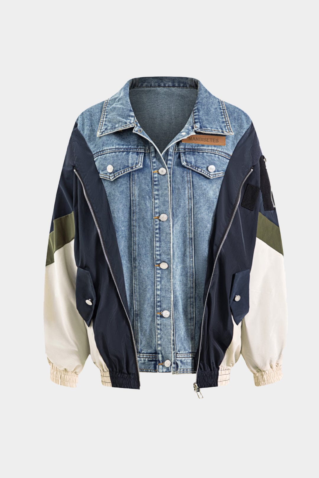 Holley | Women's Color-Block Patchwork Jacket