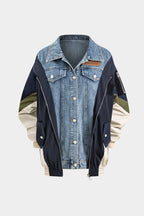 Holley | Women's Color-Block Patchwork Jacket