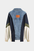 Holley | Women's Color-Block Patchwork Jacket