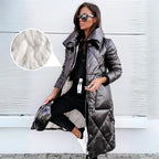 Italy | Chic Women's High Collar Puffer Coat