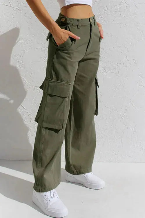 Meryl | Stylish Women's Wide-Leg Cargo Pants