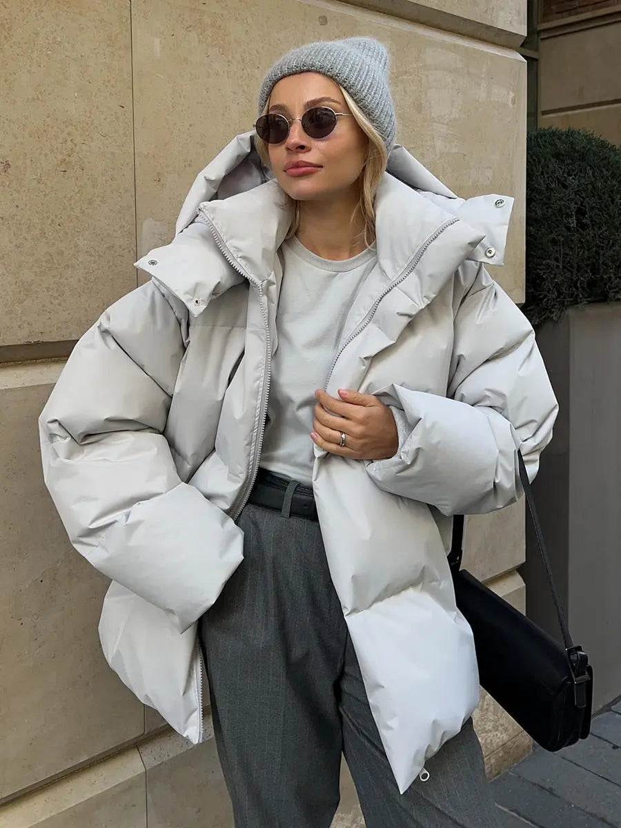 Jacob | Stylish Women's Oversized Puffer Jacket for Winter