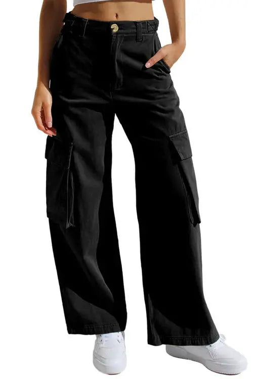 Meryl | Stylish Women's Wide-Leg Cargo Pants