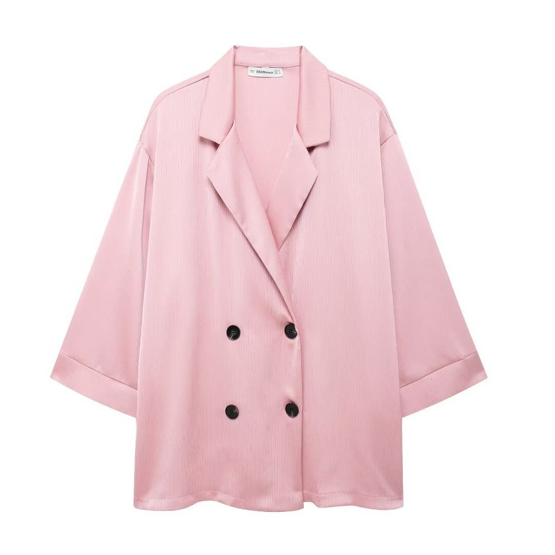 Tianna | Women's Blazer & Wide-Leg Trousers Set