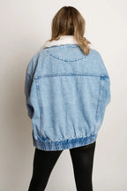Wynona | Women's Sherpa Lined Denim Jacket
