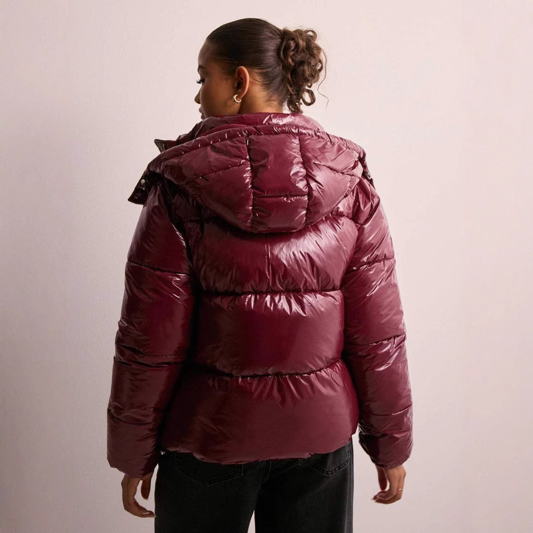 Ramona Glossy Puffer Jacket | Stylish Women's Outerwear
