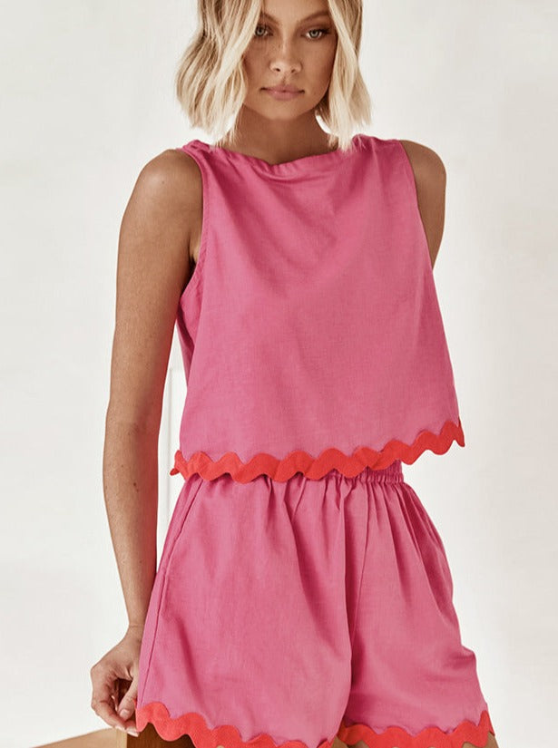 Dale | Effortless Women's Linen Blend Two-piece Set