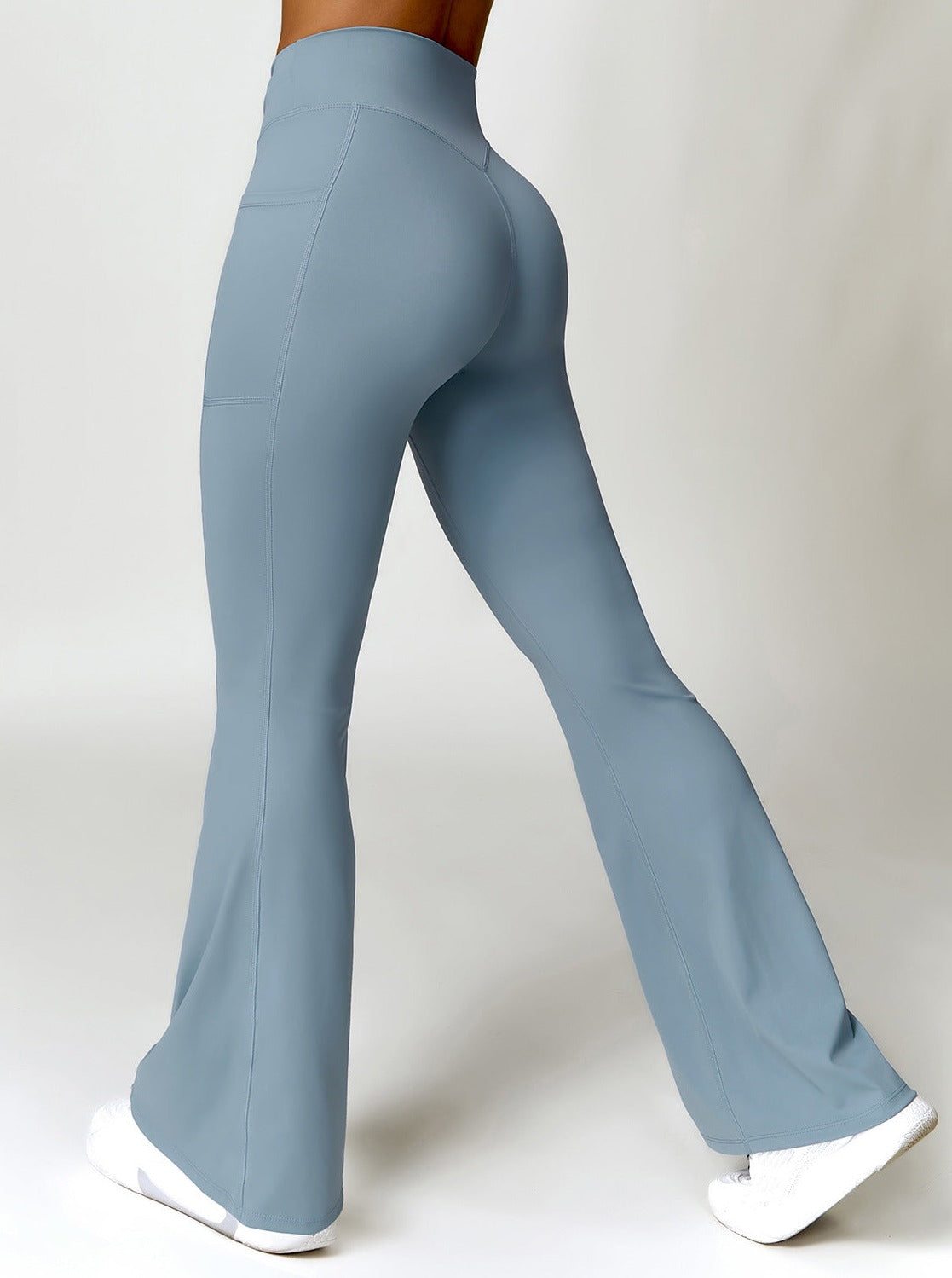 Breonna | Flattering Women's Twisted Front High-Waisted Yoga Pants