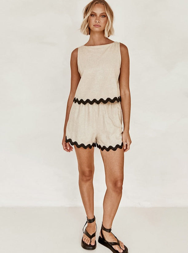 Dale | Effortless Women's Linen Blend Two-piece Set