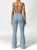 Breonna | Flattering Women's Twisted Front High-Waisted Yoga Pants