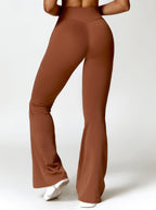 Aubri | Women's Athleisure Flare Leggings