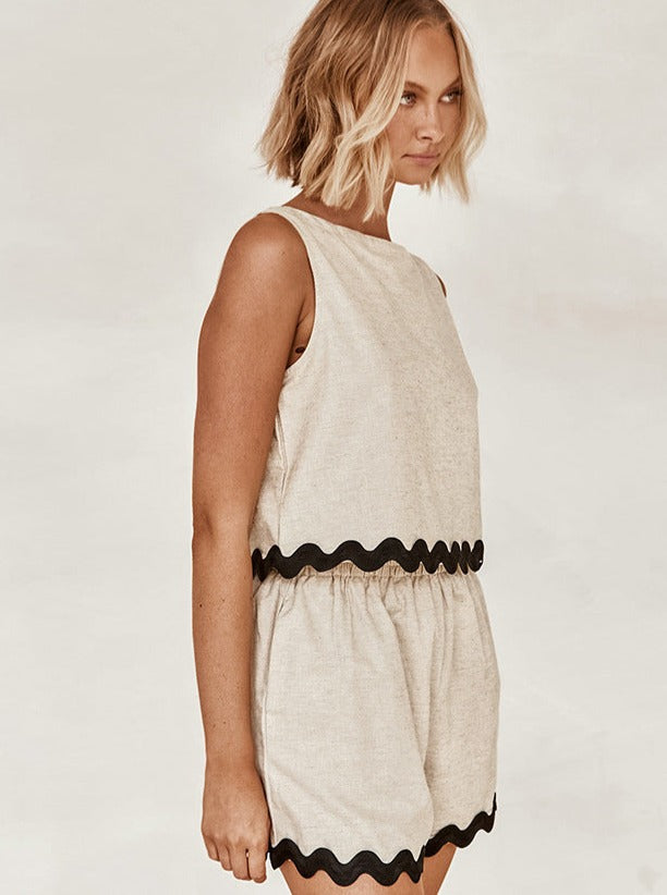 Dale | Effortless Women's Linen Blend Two-piece Set