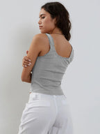 Marbella | Young Women's Lace Trim Tank Top