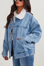 Wynona | Women's Sherpa Lined Denim Jacket