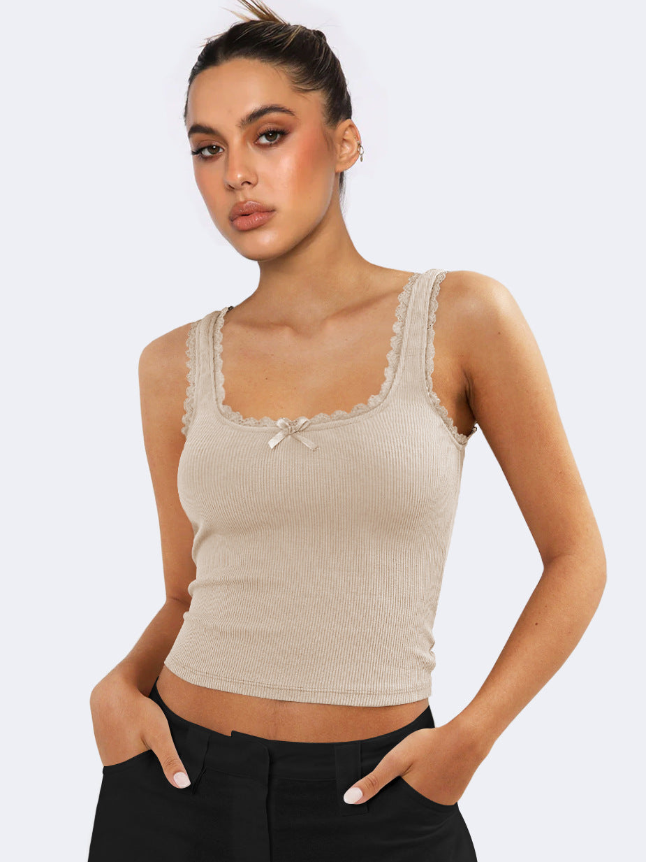 Fernanda | Women's Ribbed Knit Tank Top