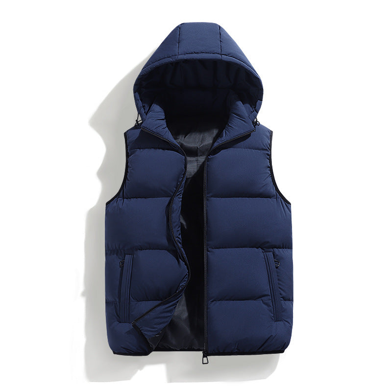 Hawthorne | Men's Detachable Hood Puffer Vest