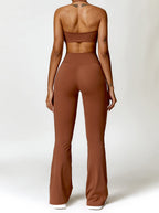 Aubri | Women's Athleisure Flare Leggings