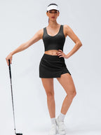 Mariya | Women's Athletic Skort and Crop Top Set