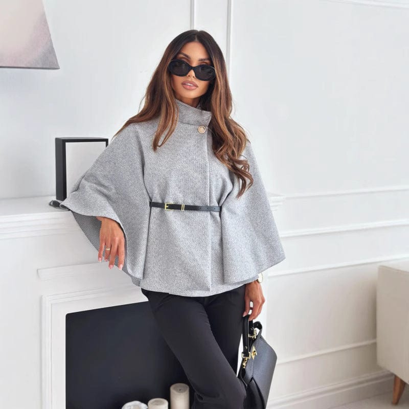 Phebe | Women's Elegant Flowing Cape Jacket